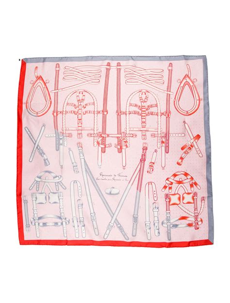 Hermès Harnais de Timon Silk Scarf 